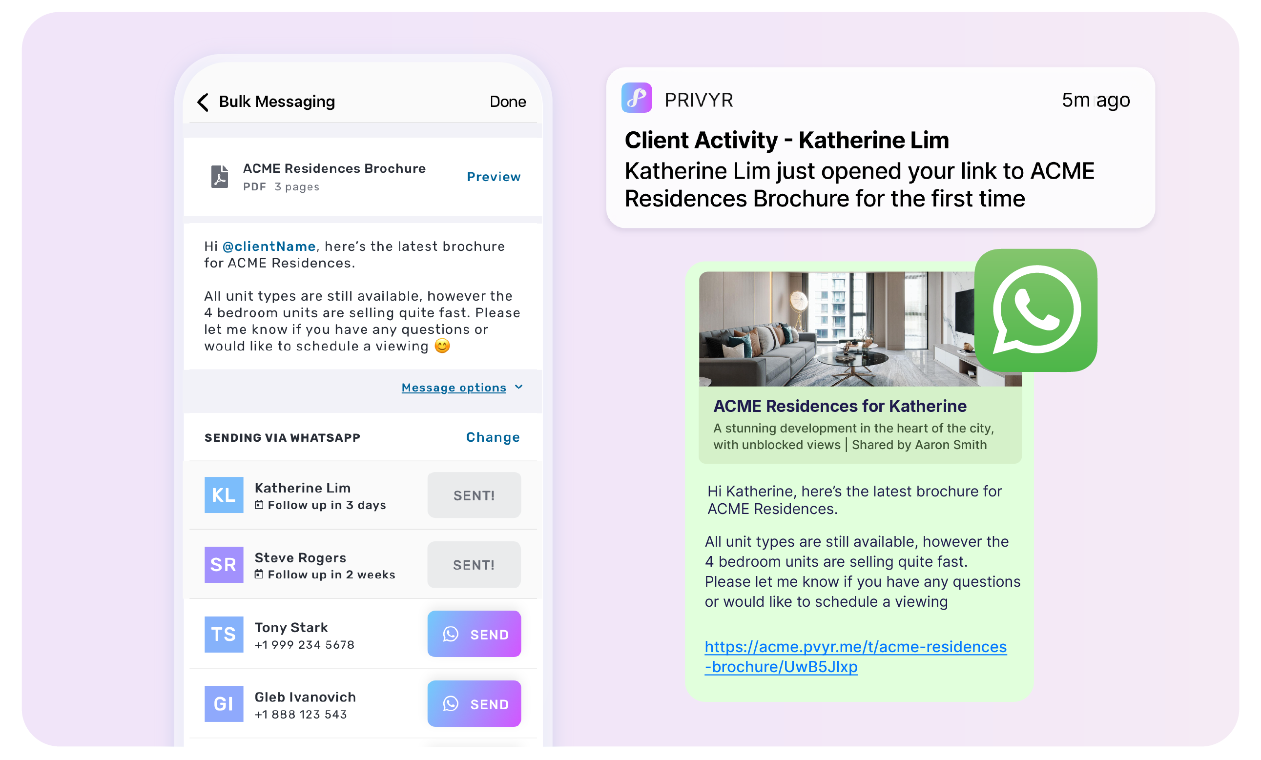 Bulk Lead Engagement