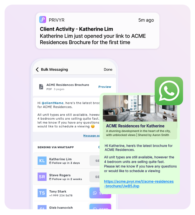 Bulk Lead Engagement