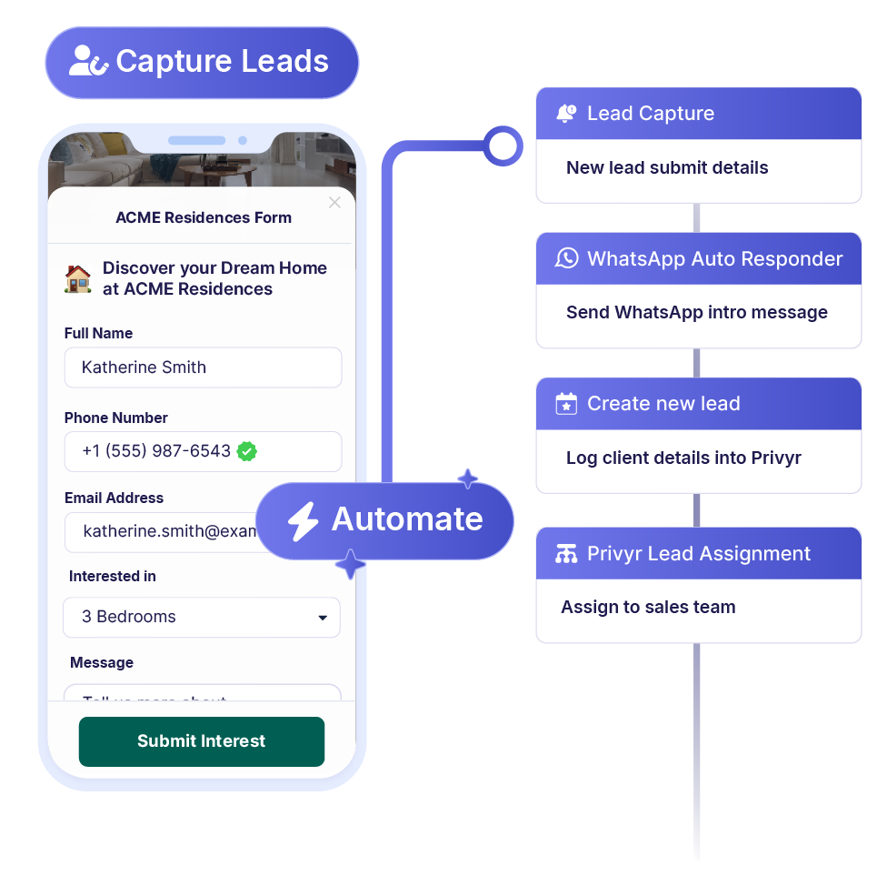 WhatsApp Lead Capture