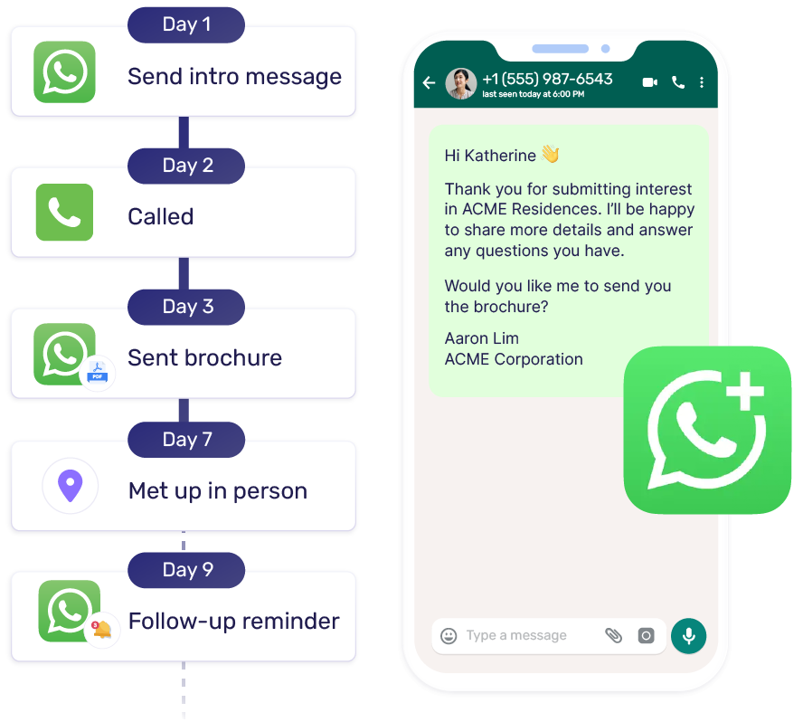 WhatsApp Lead Engagement